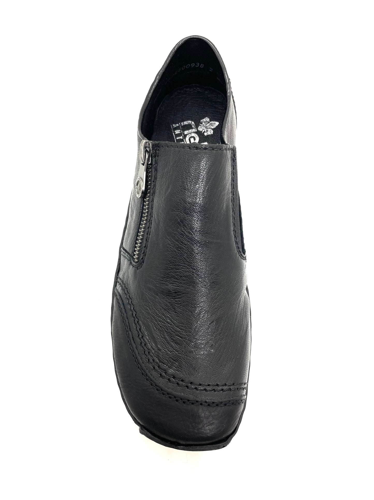 Rieker Ladies Zip Sided Shoe