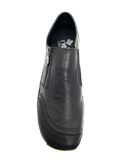 Rieker Ladies Zip Sided Shoe