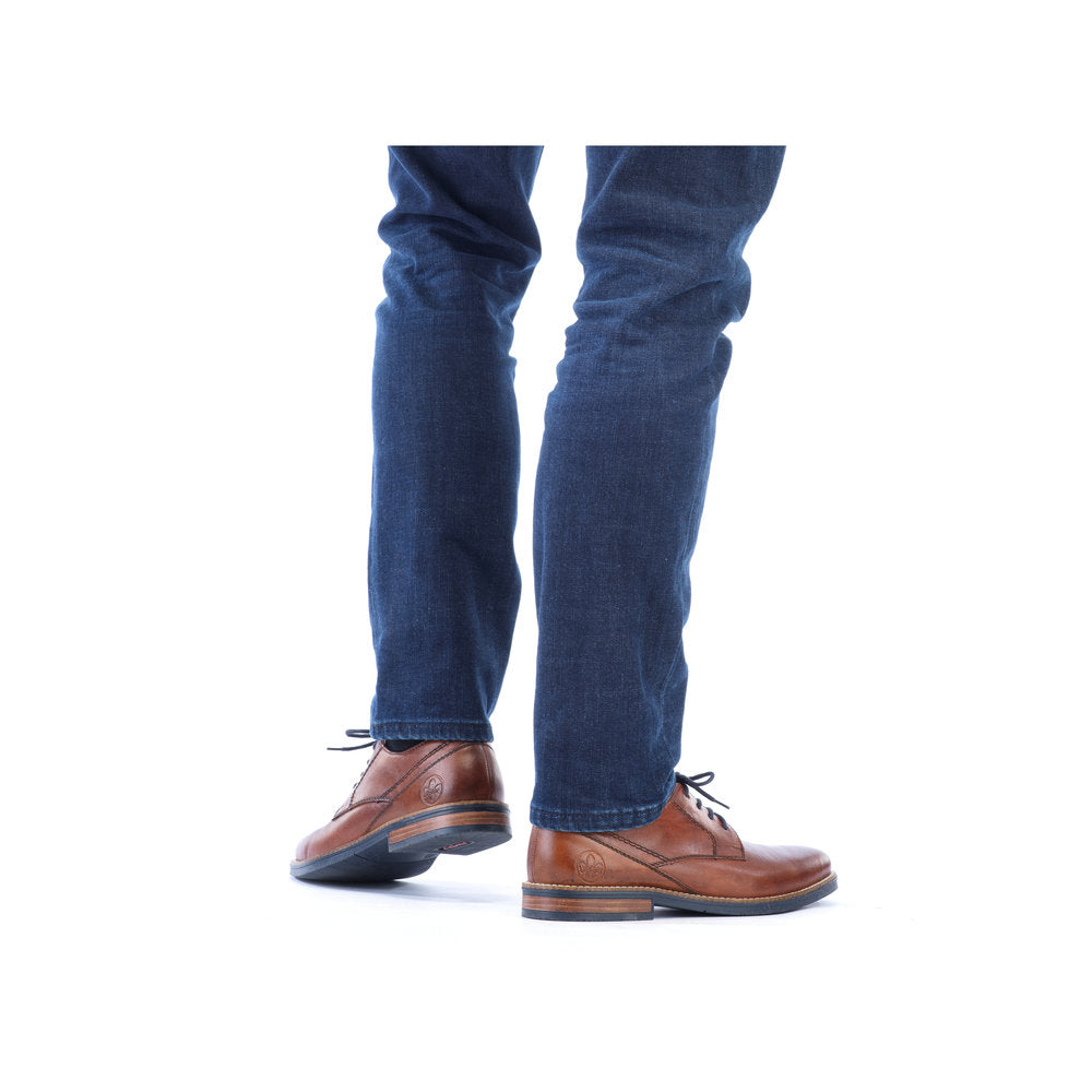 Rieker Men's Smart Lace Up Gibson Shoe