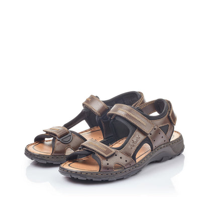 Rieker Men's Velcro Walking Sandal