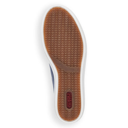 Rieker Ladies Zip Lace Up Sneaker