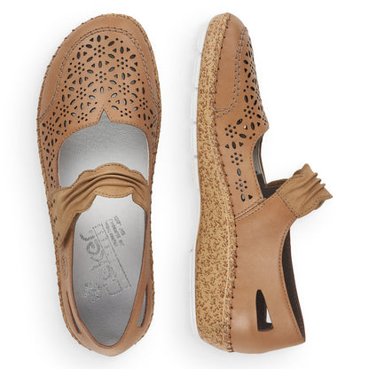 Rieker Ladies Mary Jane Velco shoe