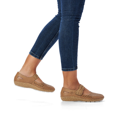 Rieker Ladies Mary Jane Velco shoe