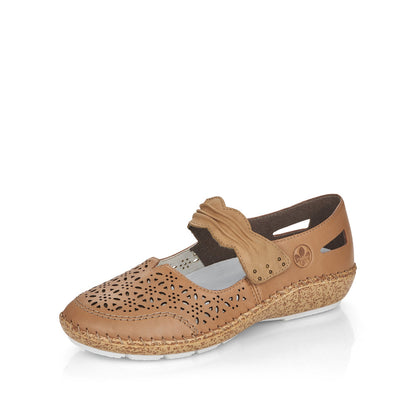 Rieker Ladies Mary Jane Velco shoe