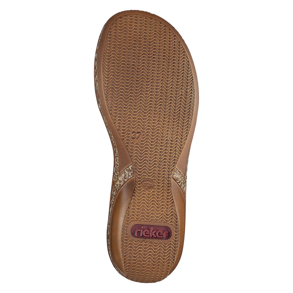 Rieker Ladies Buckle Trim Sandal