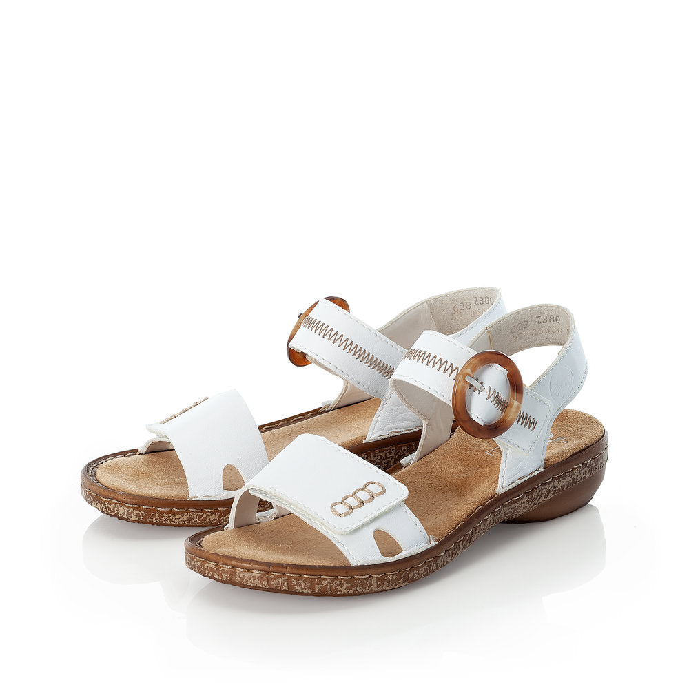 Rieker Ladies Buckle Trim Sandal
