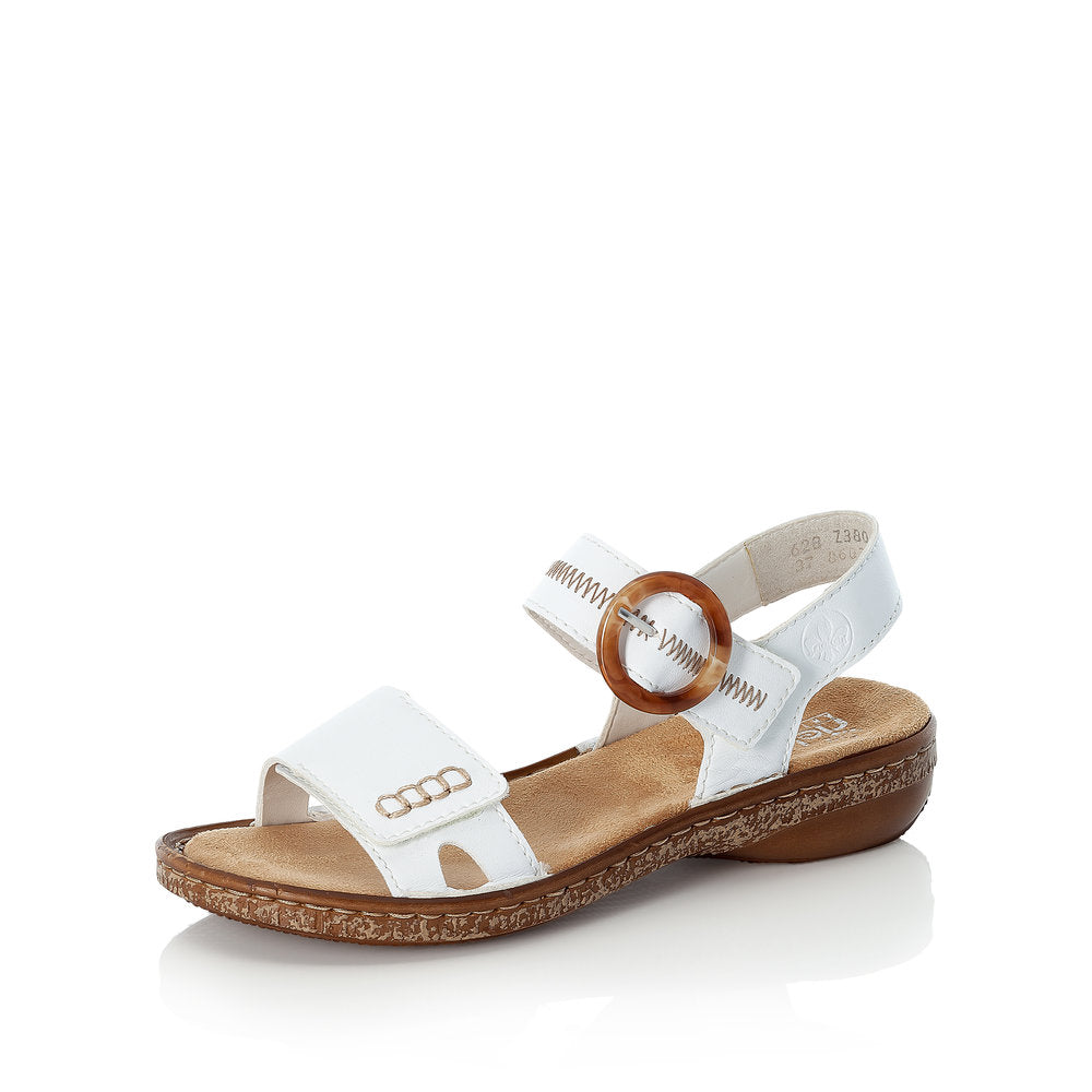 Rieker Ladies Buckle Trim Sandal
