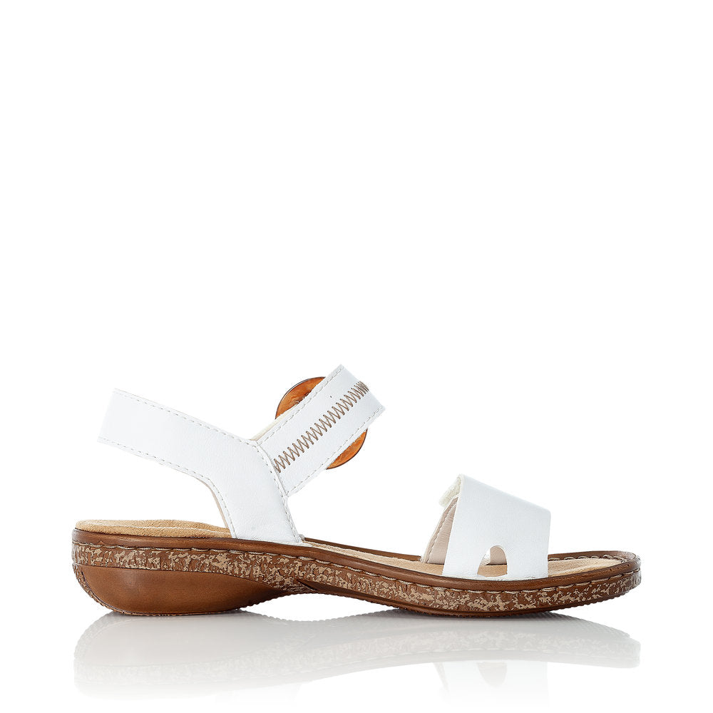 Rieker Ladies Buckle Trim Sandal