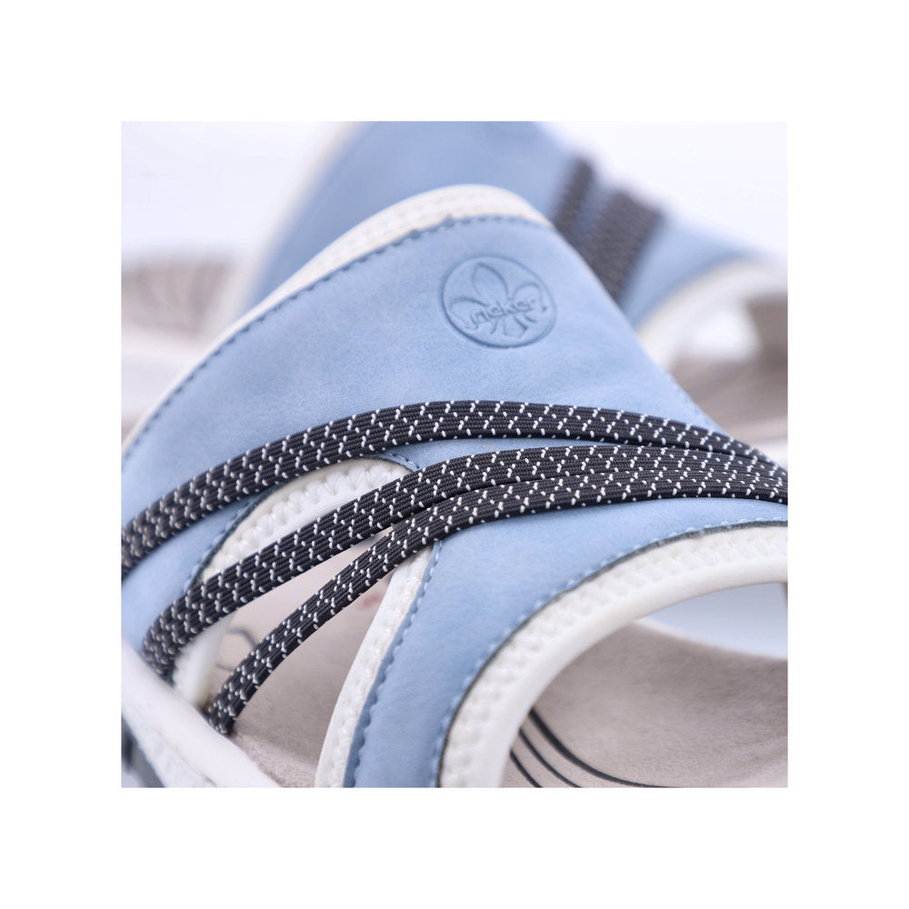 Rieker Ladies Backless Footbed Sandal