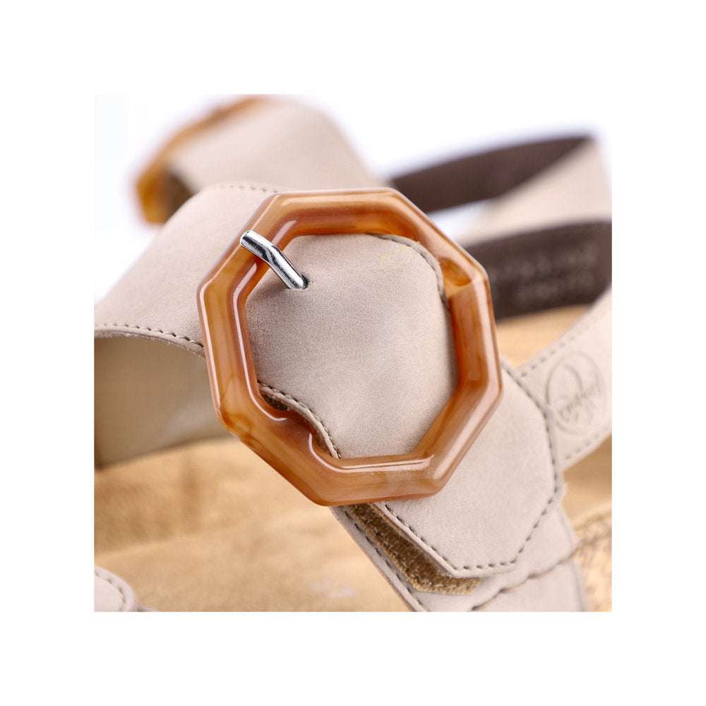 Rieker Ladies Cork Trim Sandal