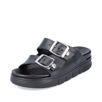 Rieker Ladies EVA Buckle Trim Slip On Sandal