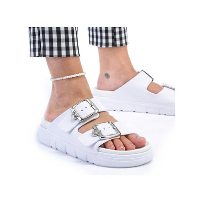 Rieker Ladies EVA Buckle Trim Backless Sandal