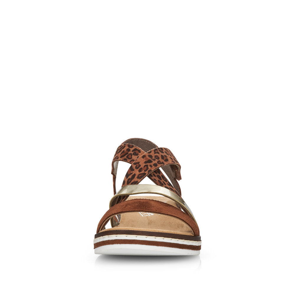 Rieker Ladies Cross Strap Sandal