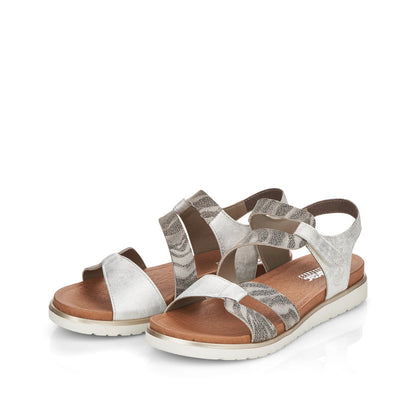 Rieker Ladies Cross Strap Sandal