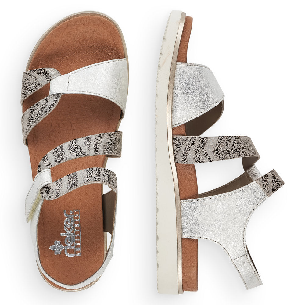 Rieker Ladies Cross Strap Sandal