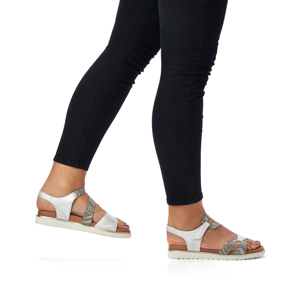 Rieker Ladies Cross Strap Sandal