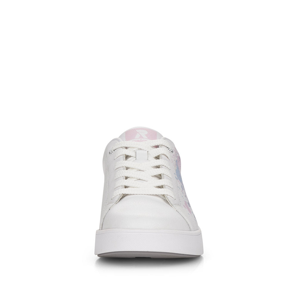 Rieker Ladies Flat Sole Lace Up Sneaker