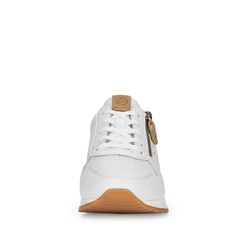 Remonte Ladies Lace Up Sneaker Cork Trim