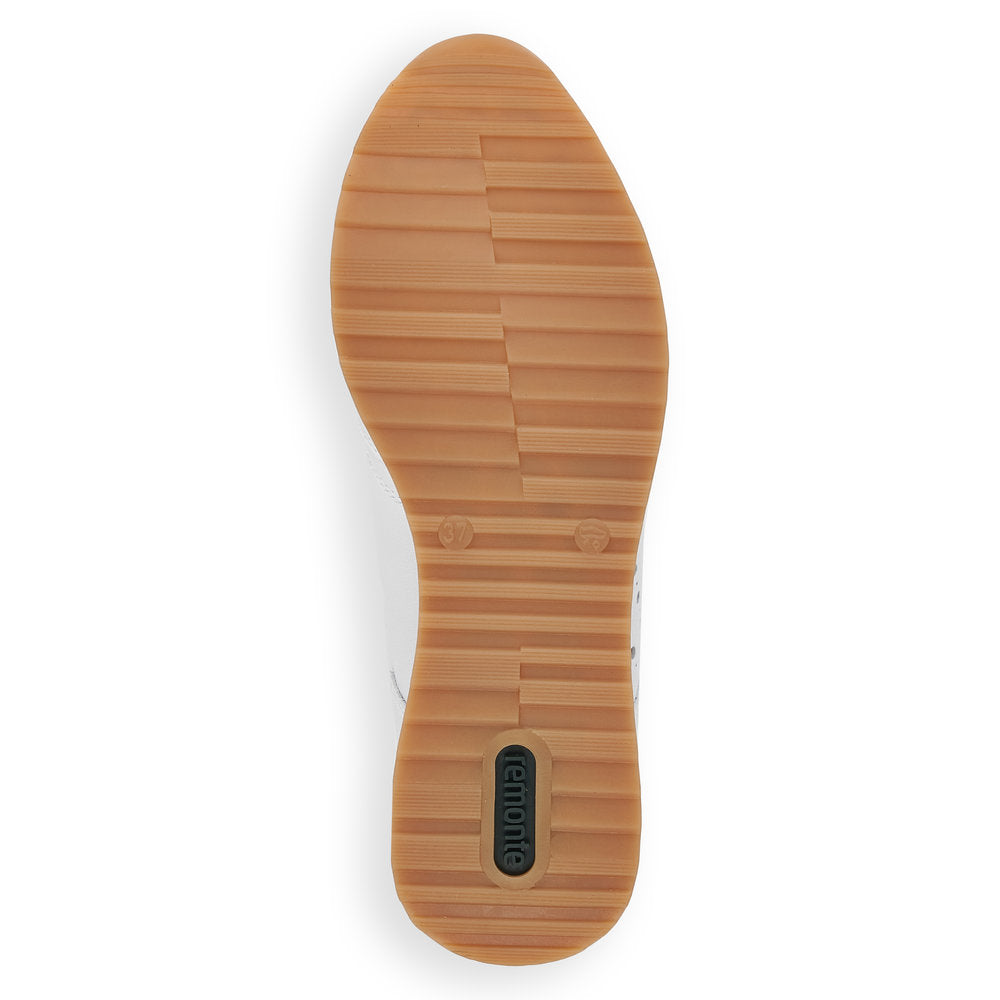 Remonte Ladies Lace Up Sneaker Cork Trim