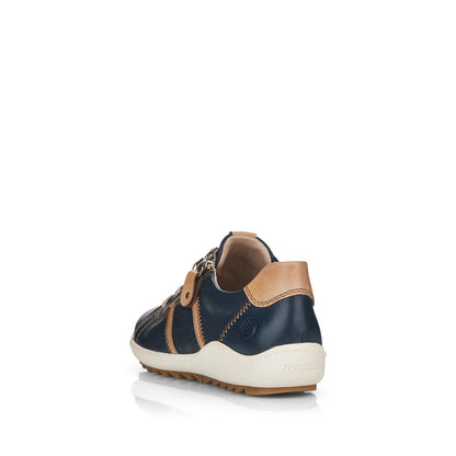 Remonte Ladies Zip Trim Lace Sneaker