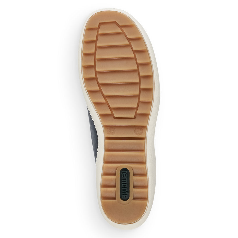Remonte Ladies Zip Trim Lace Sneaker