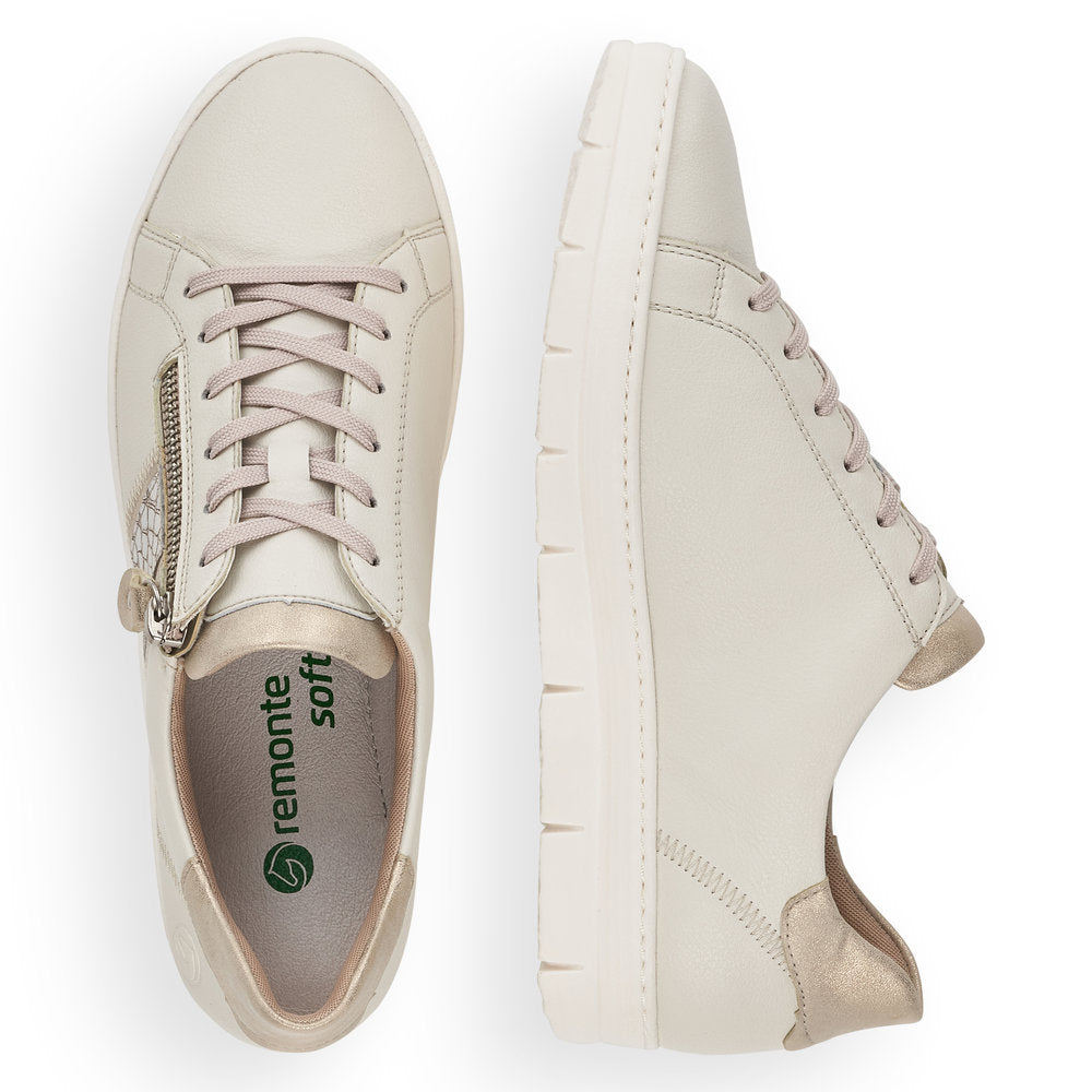 Remonte Ladies Flatform Lace Up Sneaker