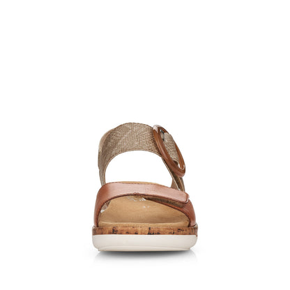 Remonte Ladies 2 Tone Adjustable Sandal
