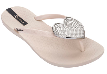 Ipanema Maxi Heart Ladies Toe Post Flip Flop