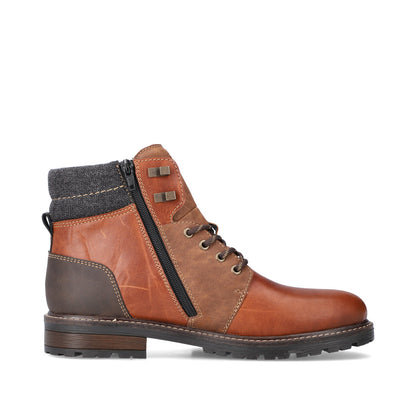 Rieker Men's Lace Up Ankle Boot