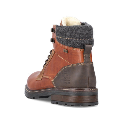 Rieker Men's Lace Up Ankle Boot