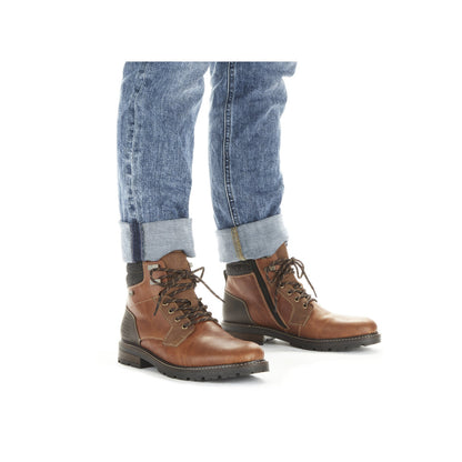 Rieker Men's Lace Up Ankle Boot