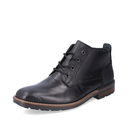 Rieker Men's Square Toe Lace Up Chukka Boot