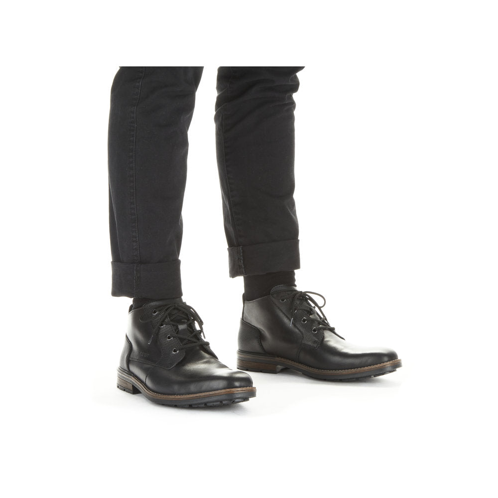 Rieker Men's Square Toe Lace Up Chukka Boot