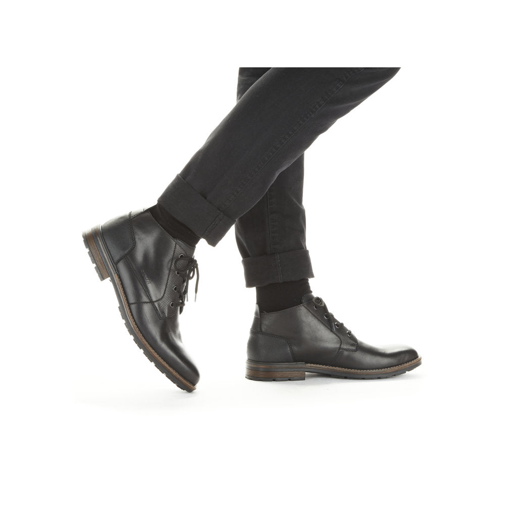 Rieker Men's Square Toe Lace Up Chukka Boot