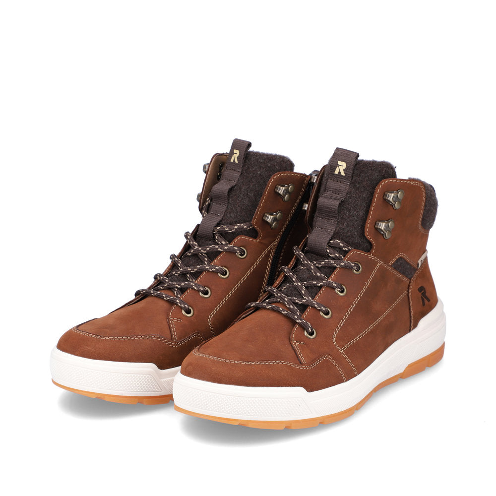 Rieker Evolution Men's Lace Up Tex Lined Boot