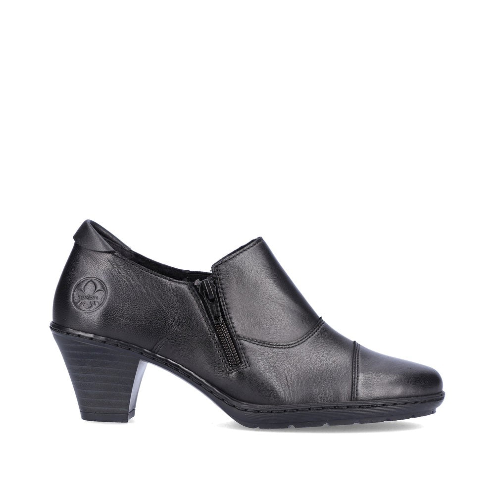 Rieker Ladies Zip Sided Shoe Boot
