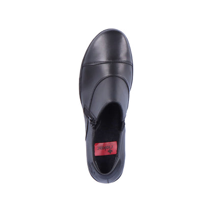 Rieker Ladies Zip Sided Shoe Boot