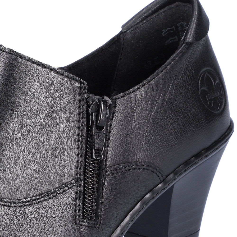 Rieker Ladies Zip Sided Shoe Boot