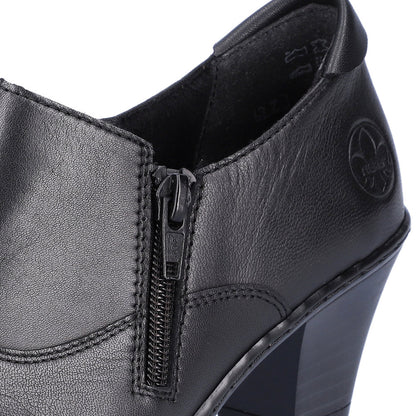 Rieker Ladies Zip Sided Shoe Boot
