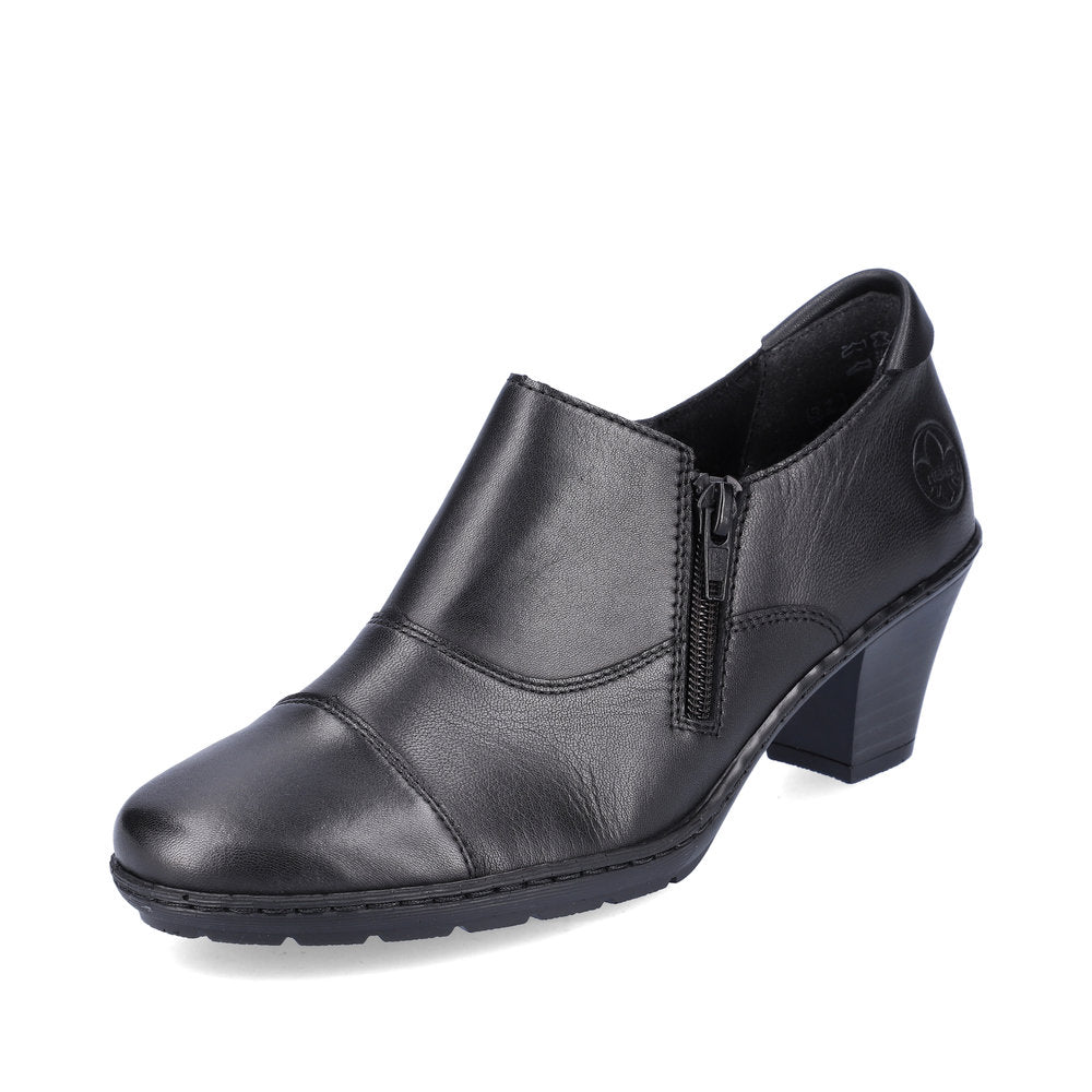 Rieker Ladies Zip Sided Shoe Boot