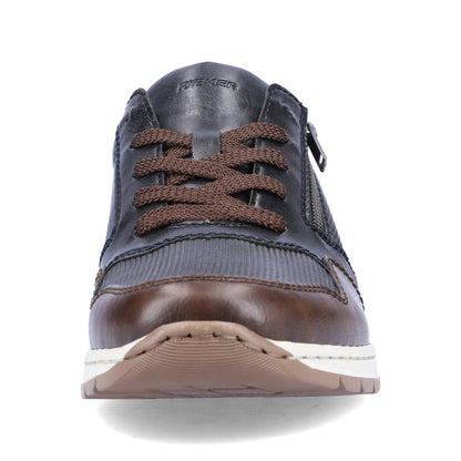 Rieker Men's Zip Sided Lace Up Sneaker
