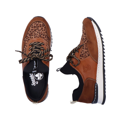 Rieker Ladies Lace Up Sneaker Shoe