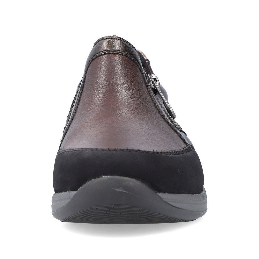 Rieker Ladies Zip Sided Shoe