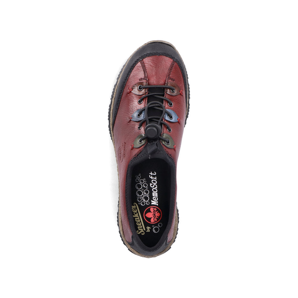 Rieker Ladies Bungie Tie Ladies Sneaker