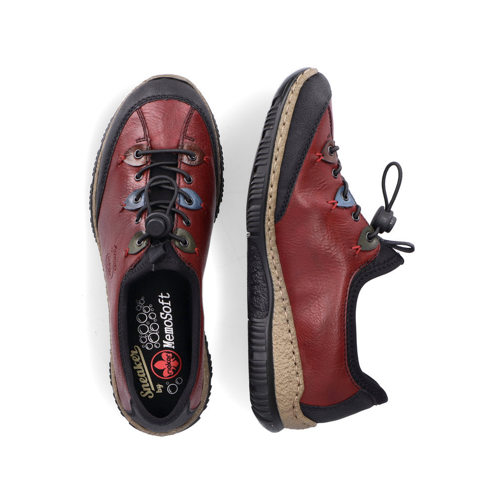 Rieker Ladies Bungie Tie Ladies Sneaker