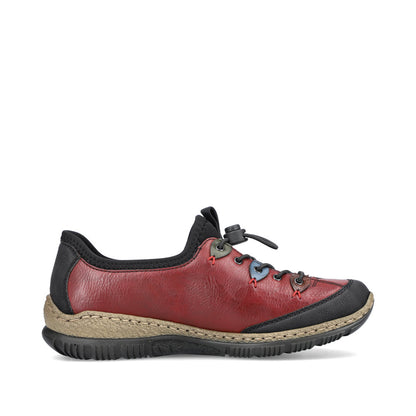 Rieker Ladies Bungie Tie Ladies Sneaker