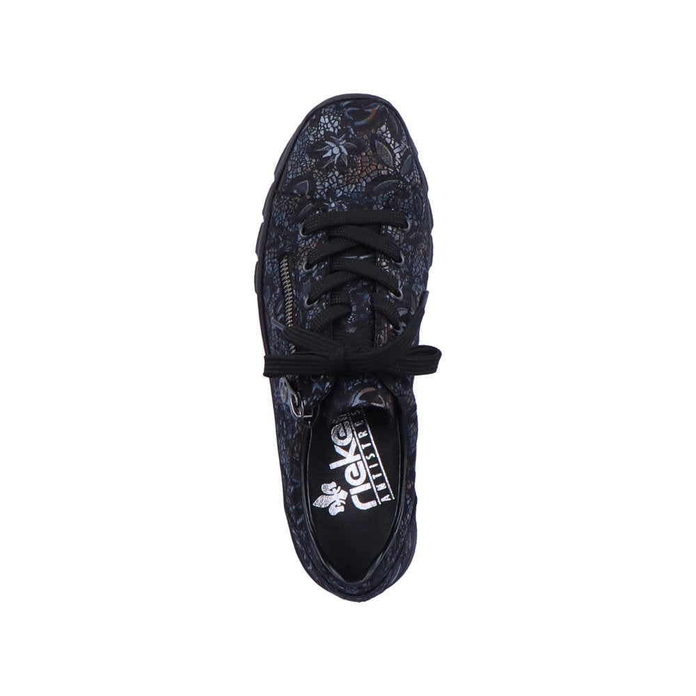 Rieker Ladies Zip Sided Sneaker