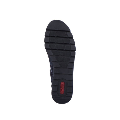 Rieker Ladies Zip Sided Sneaker