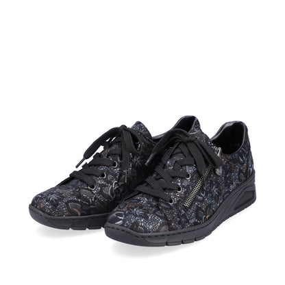 Rieker Ladies Zip Sided Sneaker