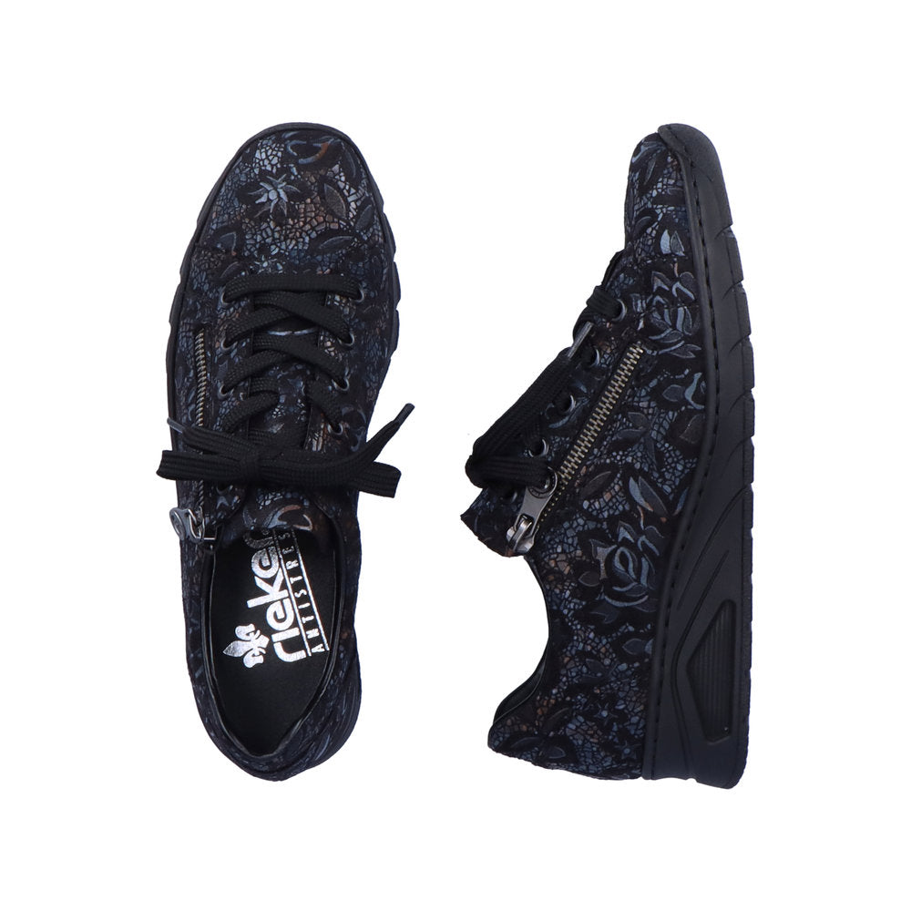 Rieker Ladies Zip Sided Sneaker